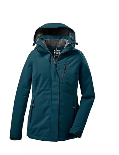 Killtec Jacken Killtec Damen Outdoorjacke Funktionsjacke mit abzippbarer Kapuze KOW 140 WMN Jckt wasserdicht, Winddicht, atmungsaktiv