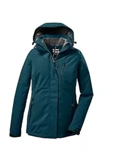 Killtec Jacken Killtec Damen Outdoorjacke Funktionsjacke mit abzippbarer Kapuze KOW 140 WMN Jckt wasserdicht, Winddicht, atmungsaktiv