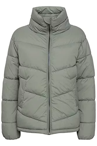 b.young Jacken b.young BYBOMINA Puffer Damen Steppjacke Übergangsjacke Jacke Puffer-Jacke Reißverschluss mit Kinnschutz hoher Kragen
