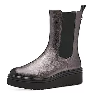 MARCO TOZZI Stiefel MARCO TOZZI Damen Chelsea Boots aus Kunstleder Plateau