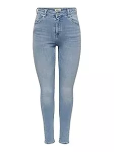 ONLY Jeans ONLY Female Skinny Jeans ONLPOWER Mittlere Taille Skinny Fit Jeans