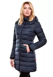 MARIKOO Mäntel MARIKOO Herbst Winter Übergangs Steppmantel Jacke Mantel gesteppt B603