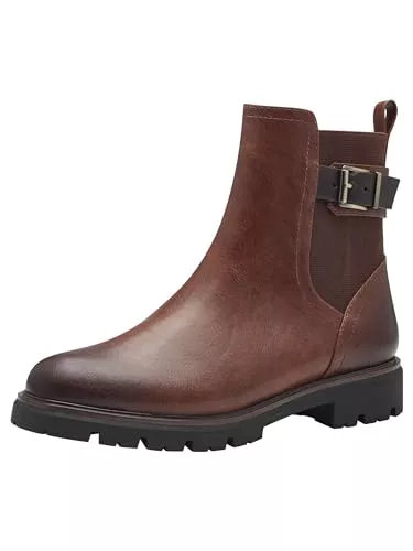 MARCO TOZZI Stiefel MARCO TOZZI Damen Chelsea Boots Vegan mit Reißverschluss