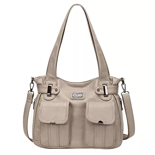 KL928 Taschen & Rucksäcke KL928 Tasche Damen Handtasche Umhängetaschen Damenhandtasche Schultertasche Lederhandtasche elegante Taschen hand taschen Henkeltaschen für frauen mit vielen fächern
