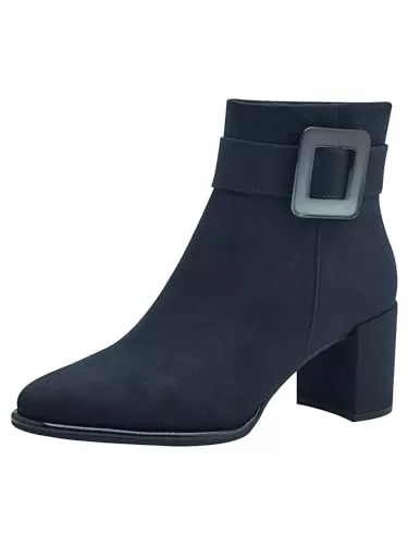 MARCO TOZZI Stiefel MARCO TOZZI Damen Stiefeletten mit Absatz Vegan mit Reißverschluss