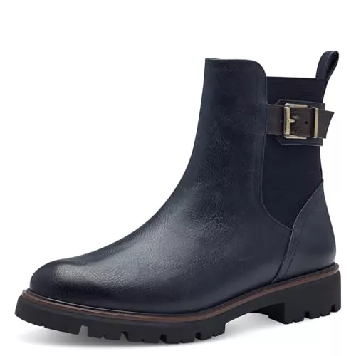 MARCO TOZZI Stiefel MARCO TOZZI Damen Chelsea Boots Vegan mit Reißverschluss