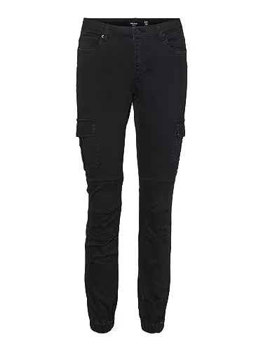 VERO MODA Jeans VERO MODA Damen Vmivy Mr Ankle Cargo Pants Noos Hose