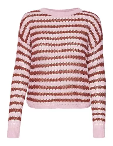 VERO MODA Pullover & Strickmode VERO MODA Damen Vmspring Ls O-Neck Pullover Ent Strickpullover