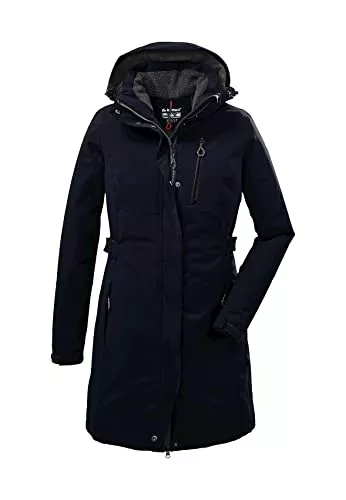 Killtec Mäntel Killtec Damen Parka Funktionsparka mit abzippbarer Kapuze KOW 165 WMN PRK wasserdicht, Winddicht, atmungsaktiv