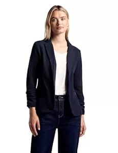 Street One Blazer Street One Damen Basic Blazer mit Raffungen