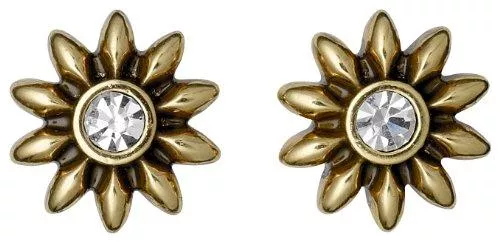 PILGRIM Schmuck Pilgrim Jewelry Damen-Ohrstecker Messing Kristall Dreaming weiß 181412003