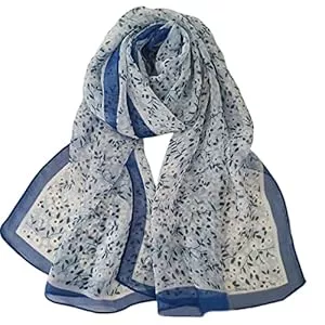 FAIRYGATE Schals & Tücher FAIRYGATE Chiffon Seiden Tuch Damen Eleganter Sommer Schal für Frauen Hochwertiges Seidentuch Seidenschal Halstuch und Chiffon Stola Dezent Stilvoll Bandana Damen 20A53