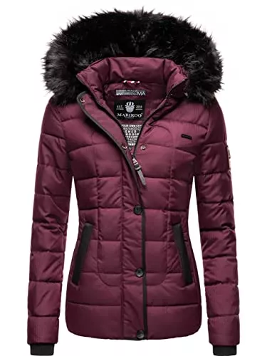 MARIKOO Jacken MARIKOO Damen warme Winter Steppjacke mit Kapuze Unique XS-XXL