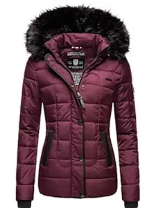 MARIKOO Jacken MARIKOO Damen warme Winter Steppjacke mit Kapuze Unique XS-XXL