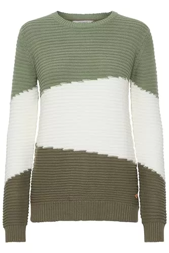 OXMO Pullover & Strickmode OXMO OXOlma Damen Strickpullover Grobstrick Pullover