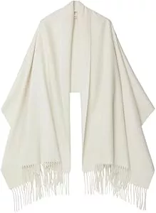 PFLife Schals & Tücher PFLife Damen Kaschmir Schal Schultertuch Deckenschal aus weichem cashmere schal mit Fransen Winter Kaschmir Decke mit Geschenkbox 80'' * 27'' (200 x 70 cm)