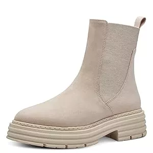 MARCO TOZZI Stiefel MARCO TOZZI Damen Chelsea Boots zum Reinschlüpfen Plateau