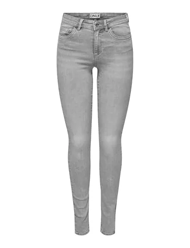 ONLY Jeans ONLY Damen Onlwauw Knee des PIM Mid-Waist Jeans