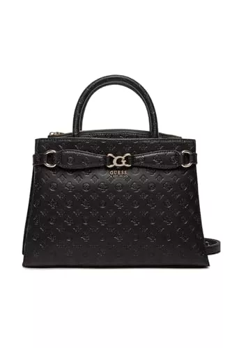 Guess jeans Taschen & Rucksäcke GUESS Borsa mano/tracolla Arlena girlfriend satchel black logo B25GU03 PG933606