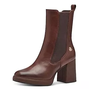 MARCO TOZZI Stiefel MARCO TOZZI by Guido Maria Kretschmer Damen Chelsea Boots aus Kunstleder mit Absatz