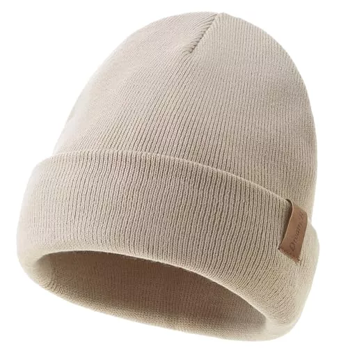 AHAHA Hüte & Mützen AHAHA 1 Pack Mütze Damen Beanie Strickmütze Damen Winterhüte für Frauen Warm Unisex Cuffed Beanie Hats