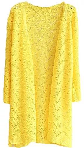 BININBOX Strickjacken BININBOX BN NEU Damen Mädchen Strickjacke lang dünn Cardigan Coat Stick Mantel Knit Pullover in 12 Farben