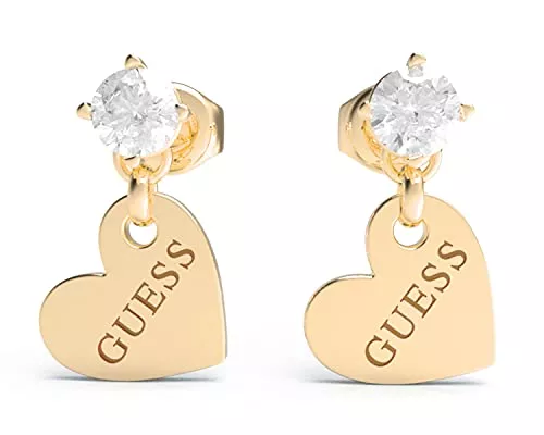 Guess Schmuck Ohrringe GUESS JEWELLERY HEART TO HEART (JUBE01083JWRGT / JUBE01083JWRHT / JUBE01083JWYGT)