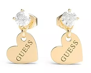 Guess Schmuck Ohrringe GUESS JEWELLERY HEART TO HEART (JUBE01083JWRGT / JUBE01083JWRHT / JUBE01083JWYGT)