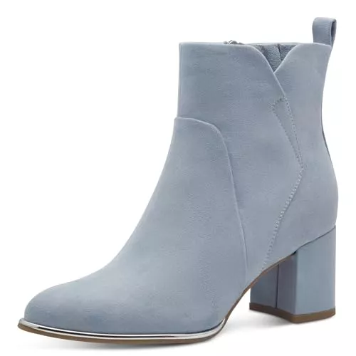 MARCO TOZZI Stiefel MARCO TOZZI Damen Stiefeletten mit Absatz Spitz mit Reißverschluss