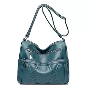 Coolives Taschen & Rucksäcke Coolives Damen Umhängetasche Handtasche aus PU-Leder Kleine Damentasche Mode Tasche Schultertasche Leichte Taschen Schultergurttasche für Frauen Mutter Elegante Damenhandtasche