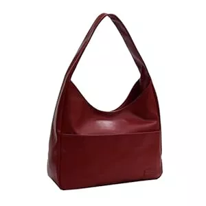 CUNGGI Taschen & Rucksäcke CUNGGI Tragetaschen für Damen große Umhängetasche Hobo Tote Bag aus veganem Kunstleder lässige Retro Schulterhandtasche für den täglichen Gebrauch