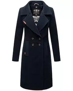 Navahoo Mäntel Navahoo Damen Mantel Trenchcoat Winterjacke Wintermantel B661