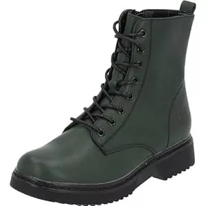 Palado Stiefel Palado Stiefeletten Damen Djerba - stilvolle Boots aus edlem Lederersatz mit leichter Fütterung, rutschfeste Sohle für Herbst &amp; Winter - bequeme Schnürstiefel für Alltag und Freizeit