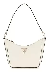 GUESS Taschen & Rucksäcke GUESS Eco Gloriana Top Zip Shoulder Bag Stone