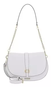 GUESS Taschen & Rucksäcke GUESS Kuba Tri Compartment Flap Shoulder Bag Stone