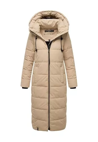 MARIKOO Mäntel MARIKOO Damen Winterjacke Steppmantel lang gesteppter Mantel Winter Parka Jacke warm B985