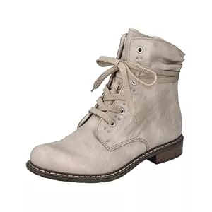 Rieker Stiefel Rieker Damen Schnürstiefeletten 71218, Frauen Stiefeletten