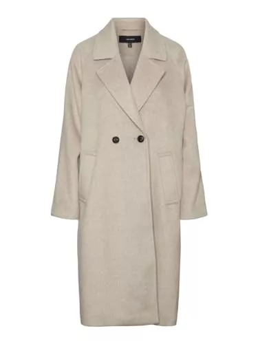 VERO MODA Mäntel VERO MODA Damen Vmhazel Long Wool Coat Boos Mantel