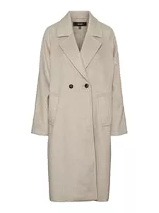 VERO MODA Mäntel VERO MODA Damen Vmhazel Long Wool Coat Boos Mantel