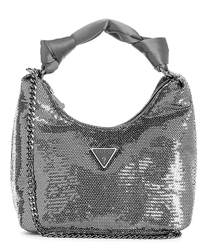 GUESS Taschen & Rucksäcke GUESS Damen Velina Hobo Abend, Pailletten