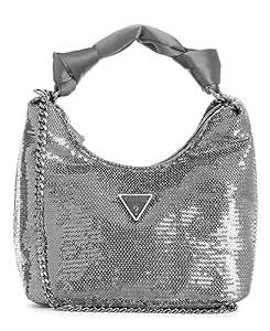 GUESS Taschen & Rucksäcke GUESS Damen Velina Hobo Abend, Pailletten