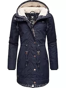 Ragwear Mäntel Ragwear Damen Wintermantel Warmer Parka lang mit Kapuze YM-Canny XS-6XL