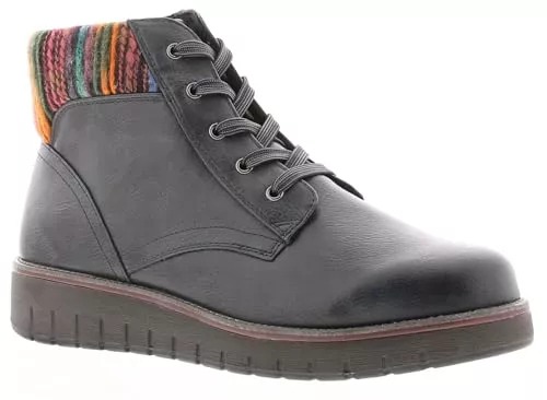 MARCO TOZZI Stiefel MARCO TOZZI Damen Bootie Laced 2-25229-41 Mode-Stiefel