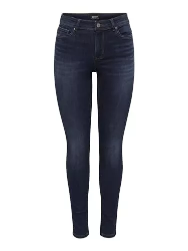 ONLY Jeans ONLY Female Skinny Jeans ONLWAUW Mittlere Taille Skinny Fit Jeans