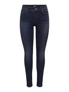 ONLY Jeans ONLY Female Skinny Jeans ONLWAUW Mittlere Taille Skinny Fit Jeans