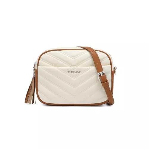 Miss Lulu Taschen & Rucksäcke Miss Lulu Umhängetasche Damen,Frauen Cross Body Bag, Kleine Umhängetasche Damen,Crossbody Bag Damen