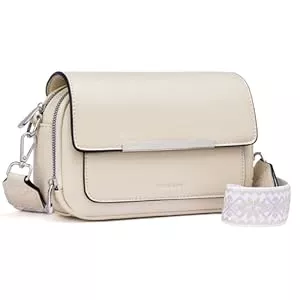 Roulens Taschen & Rucksäcke Roulens Damen Handy Umhängetasche, Vegan Leder Crossbody Bag Schultertasche mit Verstellbar Abnehmbar Breiter Gurt