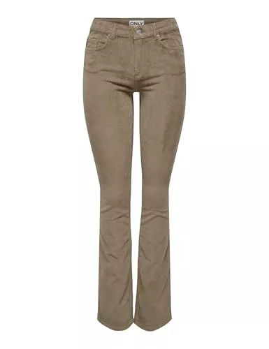 ONLY Hosen ONLY Female Hose ONLMARY-GLOBAL Mittlere Taille Ausgestellt Hose