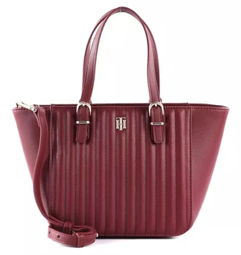 Tommy Hilfiger Taschen & Rucksäcke Tommy Hilfiger TH Timeless Small Tote Rouge