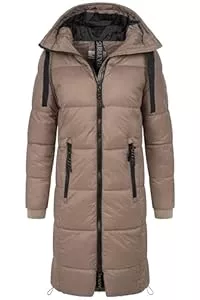 Sublevel Mäntel Sublevel Damen Mantel Winterjacke warme Jacke Outdoorjacke mit Kapuze sportlicher Damen Mädchen Parka S M L XL XXL